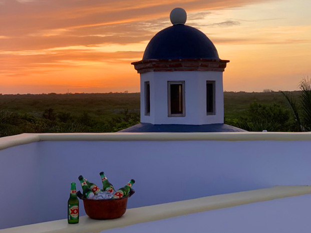 Casa Perla rooftop deck