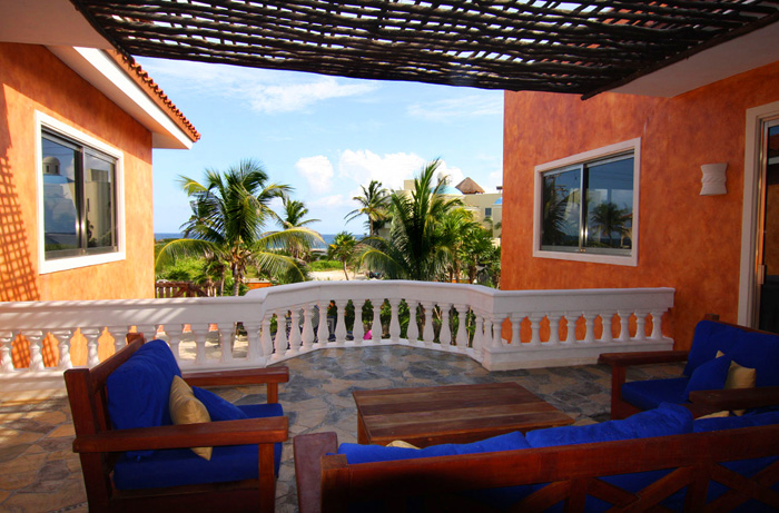 Casa Perla veranda